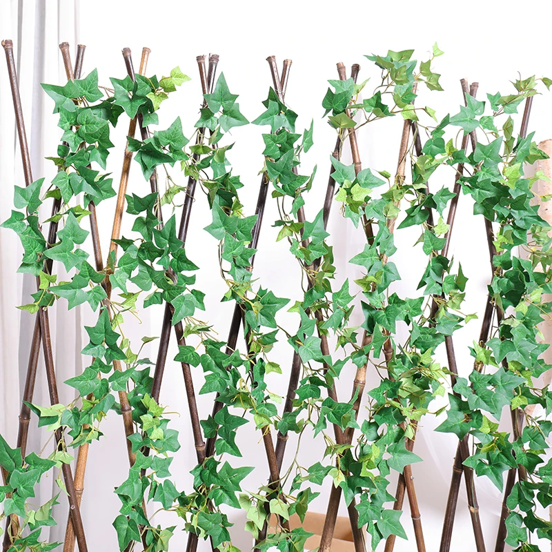 190cm Artificial Plants Silk Flowers Creeper rattan green leaves Branch Ivy vine Wall Hanging Home Wedding Garden Backdrop Decor
190cm Artificial Plants Silk Flowers Creeper rattan green leaves Branch Ivy vine Wall Hanging Home Wedding Garden Backdrop Decor