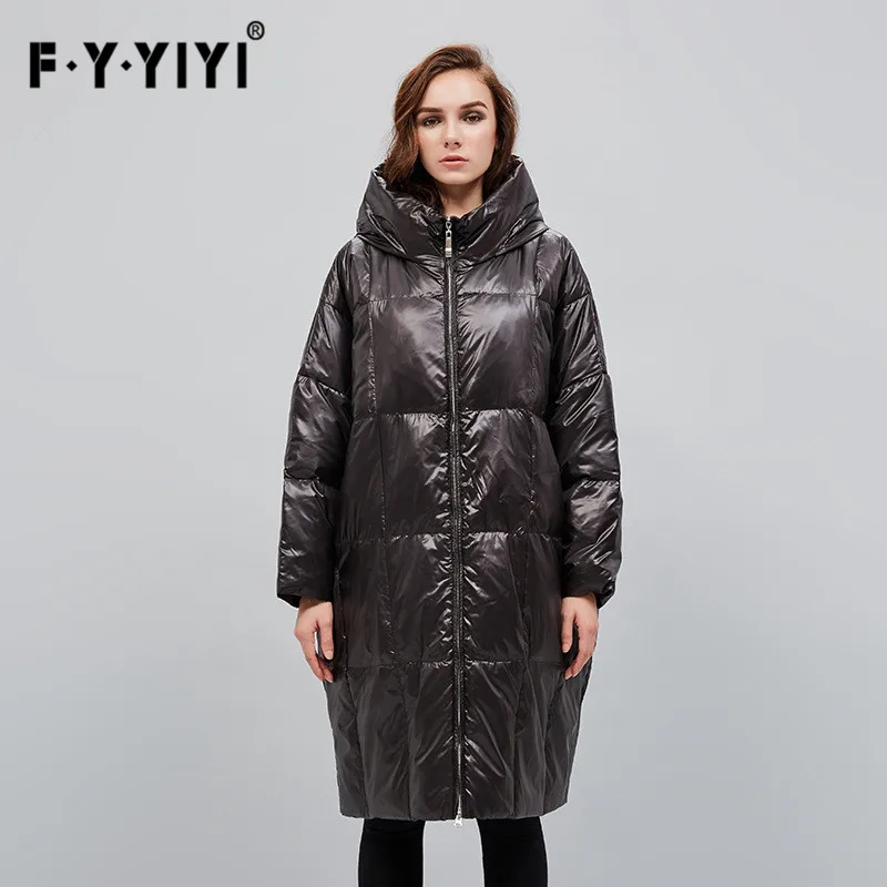 Теплая свободная зимняя куртка с капюшоном для женщин casaco parka femme женские зимние