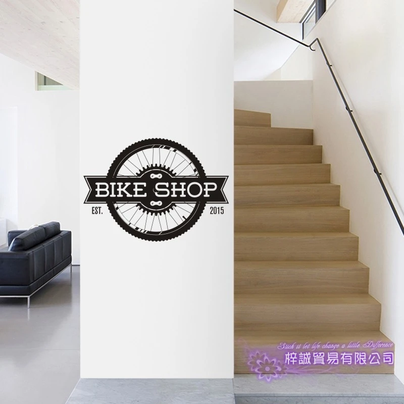 Bike Shop Sticker Bicycle Car Decal Posters Vinyl Wall Decals Pegatina Decor Mural
Bike Shop Sticker Bicycle Car Decal Posters Vinyl Wall Decals Pegatina Decor Mural