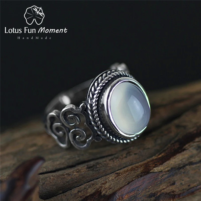 Lotus Fun Moment Real 925 Sterling Silver Natural Stone Handmade Original Designer Fashion Jewelry Vintage Female Rings Bijoux
Lotus Fun Moment Real 925 Sterling Silver Natural Stone Handmade Original Designer Fashion Jewelry Vintage Female Rings Bijoux