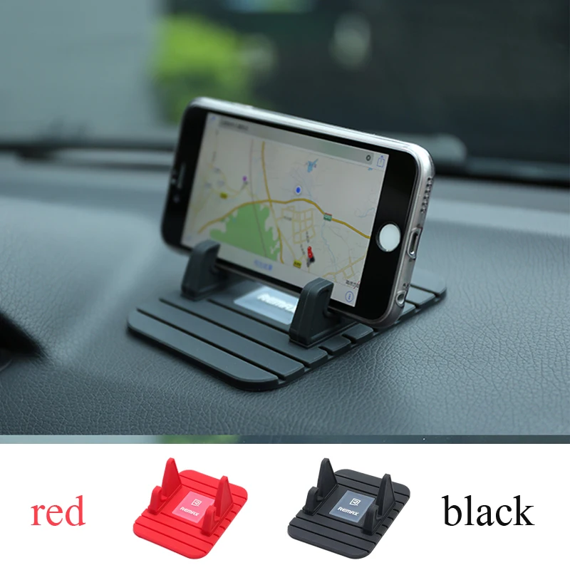 Remax Car Phone Holder Soft Silicone Anti Slip Mat Mobile Phone mount stands Bracket support GPS for iPhone samsung Phone Holder
Remax Car Phone Holder Soft Silicone Anti Slip Mat Mobile Phone mount stands Bracket support GPS for iPhone samsung Phone Holder