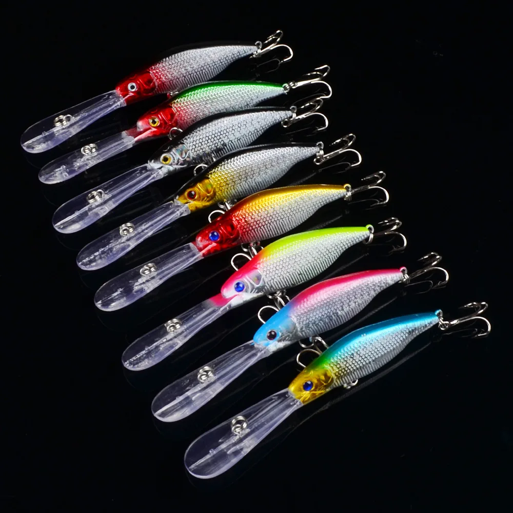 8pcs/Lot High Quality Fishing Lures Crank Bait Crankbaits Isca Artificial Tackle 11.5cm/9.2g Jigging Lure
8pcs/Lot High Quality Fishing Lures Crank Bait Crankbaits Isca Artificial Tackle 11.5cm/9.2g Jigging Lure