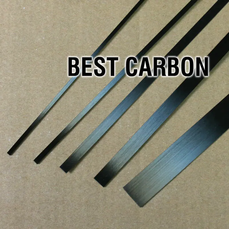 4Pcs of 1mm x 10mm x 1000mm Carbon Fiber Strip - Toray T700 carbon fiber joint with Epoxy resin
4Pcs of 1mm x 10mm x 1000mm Carbon Fiber Strip - Toray T700 carbon fiber joint with Epoxy resin