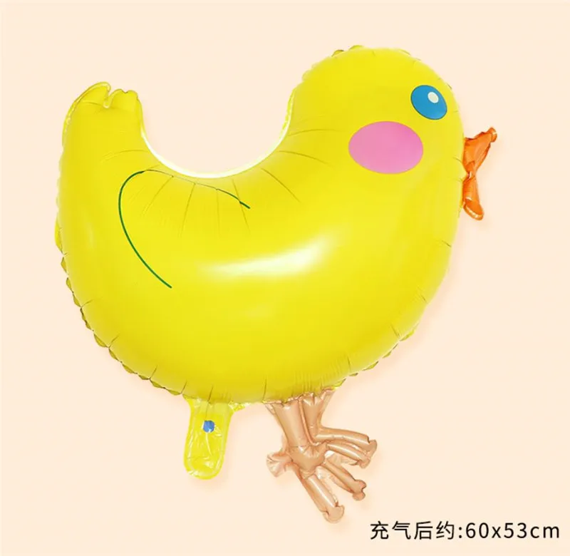 Cartoon hat Easter Cute Chicken Animal Foil Balloon Children Birthday Party Easter Decoration Baby Boy Girls Gift Toy Chick
Cartoon hat Easter Cute Chicken Animal Foil Balloon Children Birthday Party Easter Decoration Baby Boy Girls Gift Toy Chick
