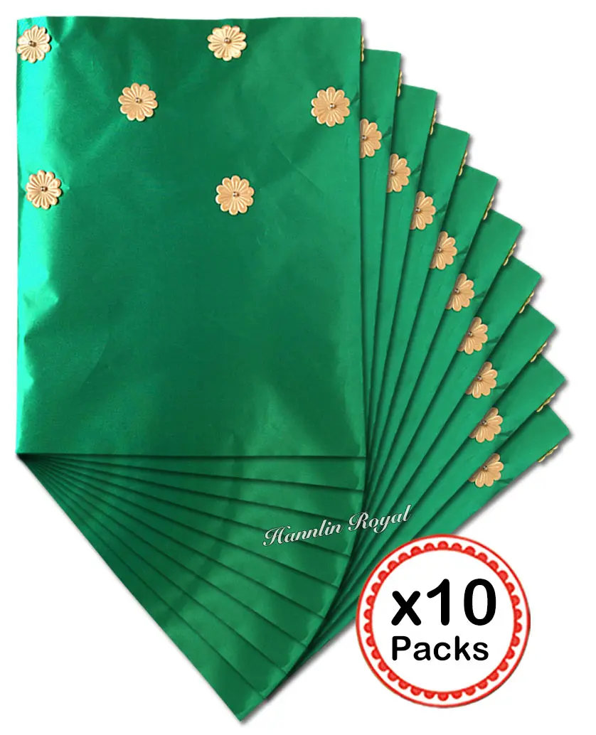 10 packs /Lot 20 pieces emerald green African sego headtie Head gele and Ipele headgear scarf wrap with beads Appliques
10 packs /Lot 20 pieces emerald green African sego headtie Head gele and Ipele headgear scarf wrap with beads Appliques