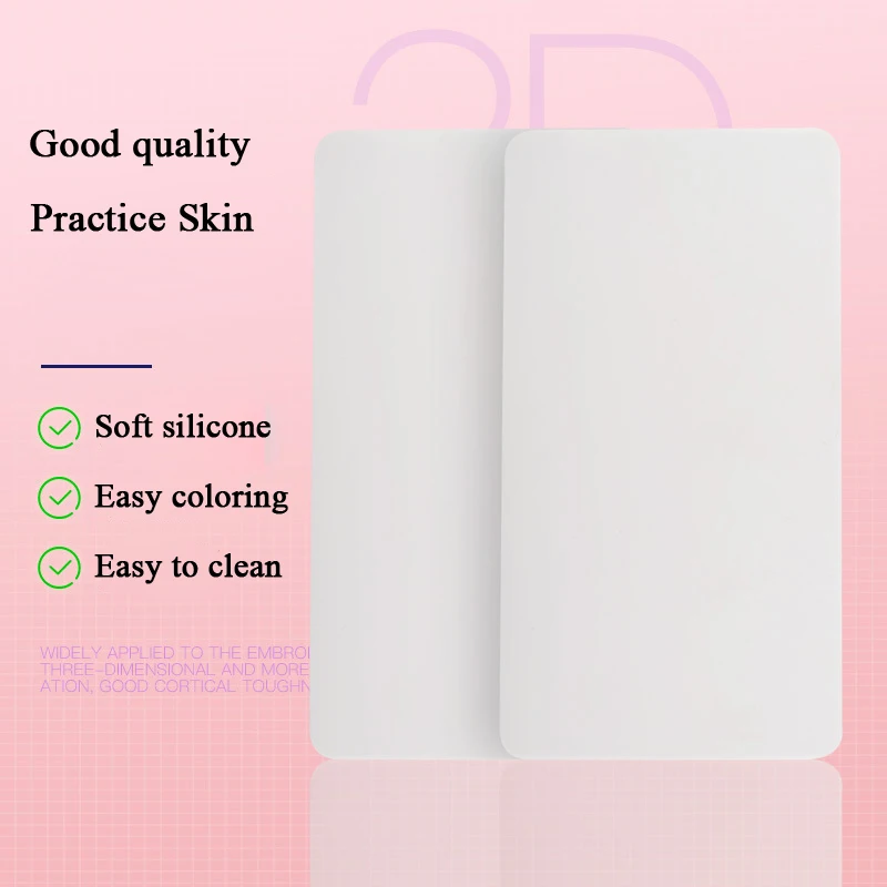 Permanent Makeup Tattoo Supply Microblading Practice Skin White Blank Sheet Silicone Training Skin Accessories for Eyebrow Lip
Permanent Makeup Tattoo Supply Microblading Practice Skin White Blank Sheet Silicone Training Skin Accessories for Eyebrow Lip