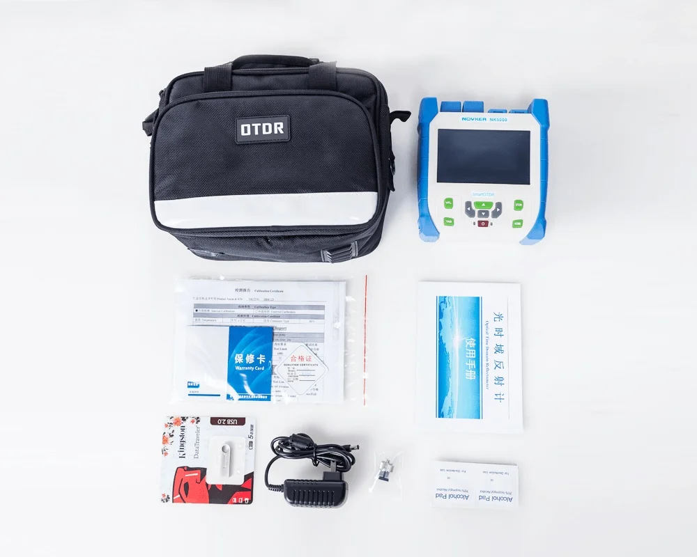 OTDR 28/26dB SM 1310 1550nmMultifunction Integrated VFL 5MW Touch Screen Optical Time Domain Reflectometer Fiber Optic Tester
OTDR 28/26dB SM 1310 1550nmMultifunction Integrated VFL 5MW Touch Screen Optical Time Domain Reflectometer Fiber Optic Tester