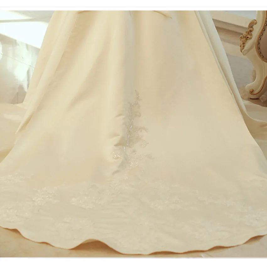 Elegant Wedding Dresses 2020 Backless Wedding Gowns A Line Vintage Vestido De Noiva White Ivory Bride Dress
Elegant Wedding Dresses 2020 Backless Wedding Gowns A Line Vintage Vestido De Noiva White Ivory Bride Dress
