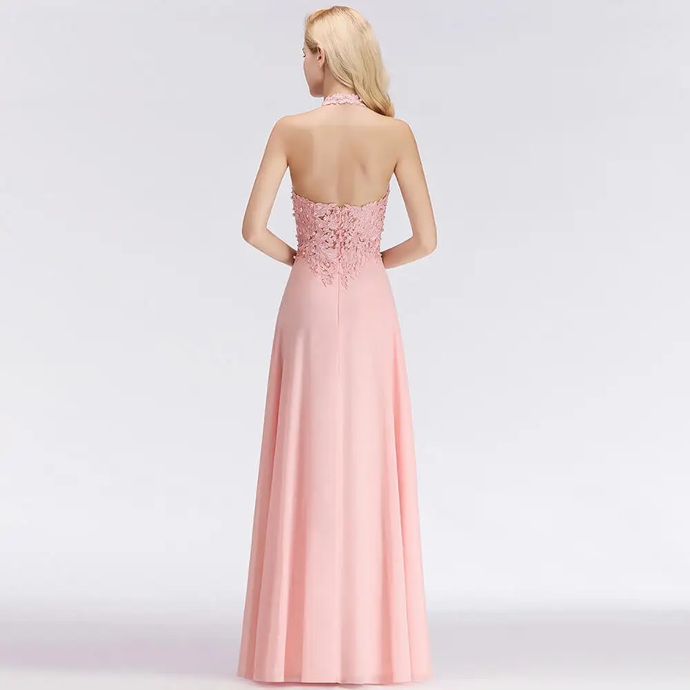 BabyonlineDress Роскошное Украшенное Длинное Вечернее Платье С Открытой Спиной И