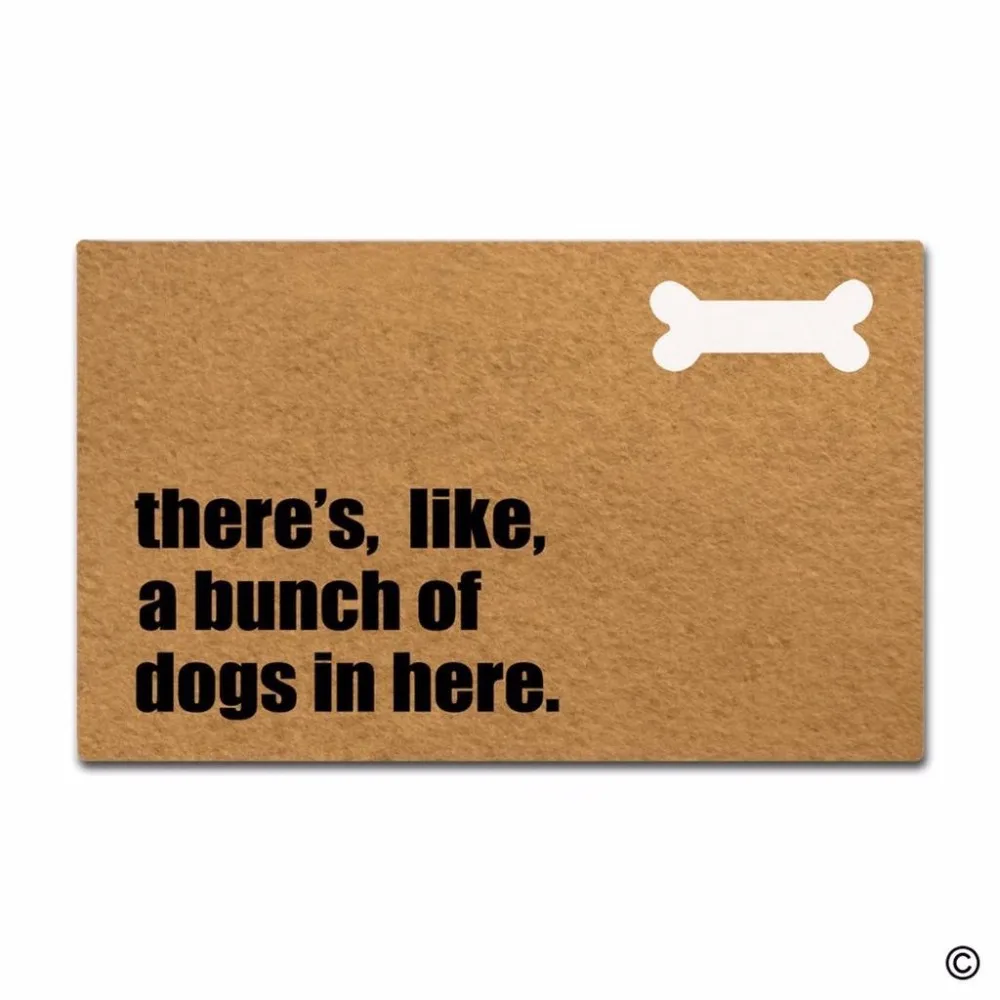 Entrance Floor Mat There's,Like,A Bunch Of Dogs In Here Funny Door Mat Indoor Outdoor Decorative Doormat Non-woven Fabric Top 23
Entrance Floor Mat There's,Like,A Bunch Of Dogs In Here Funny Door Mat Indoor Outdoor Decorative Doormat Non-woven Fabric Top 23