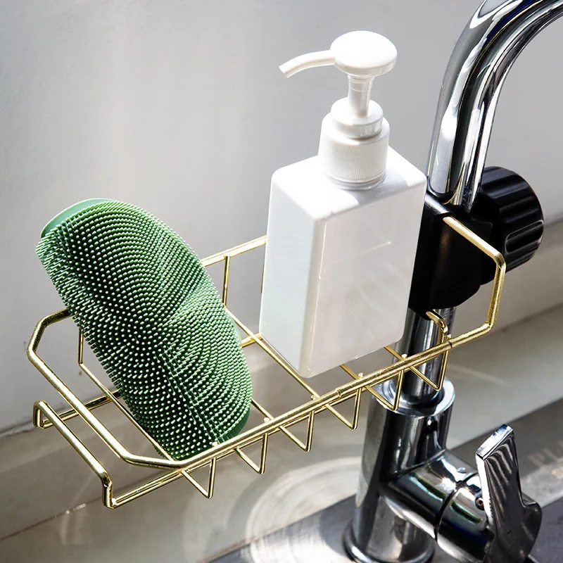 Stainless Steel Faucet Rack Dishwashing Rag Pool Storage Rack Free Punching Kitchen Sink Sponge Drain Rack
Stainless Steel Faucet Rack Dishwashing Rag Pool Storage Rack Free Punching Kitchen Sink Sponge Drain Rack