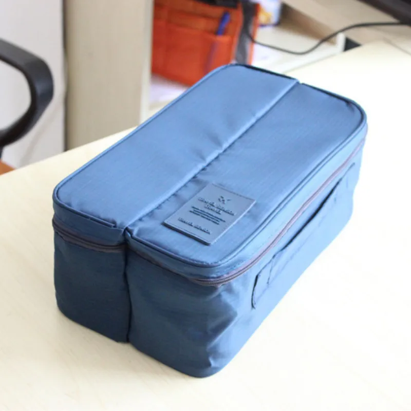 Travel Bra Underwear Cosmetic Makeup Toiletry Wash Bag Double Open Waterproof Travel Storage Bag Portable Reusable Tote Bag
Travel Bra Underwear Cosmetic Makeup Toiletry Wash Bag Double Open Waterproof Travel Storage Bag Portable Reusable Tote Bag