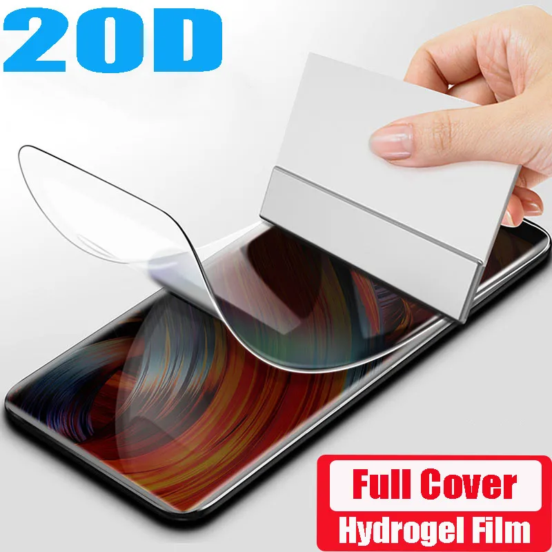 20D Защитная пленка для samsung Galaxy A50 A30 A10 A70 экрана A7 A8 2018 M20 гидрогель полное покрытие