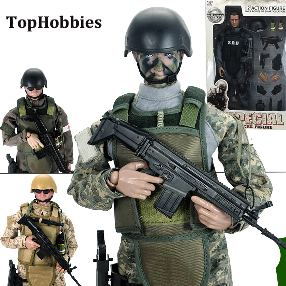 Модель SDU игрушки 1/6 экшн фигурки военные фигурная Униформа Мужской солдат набор