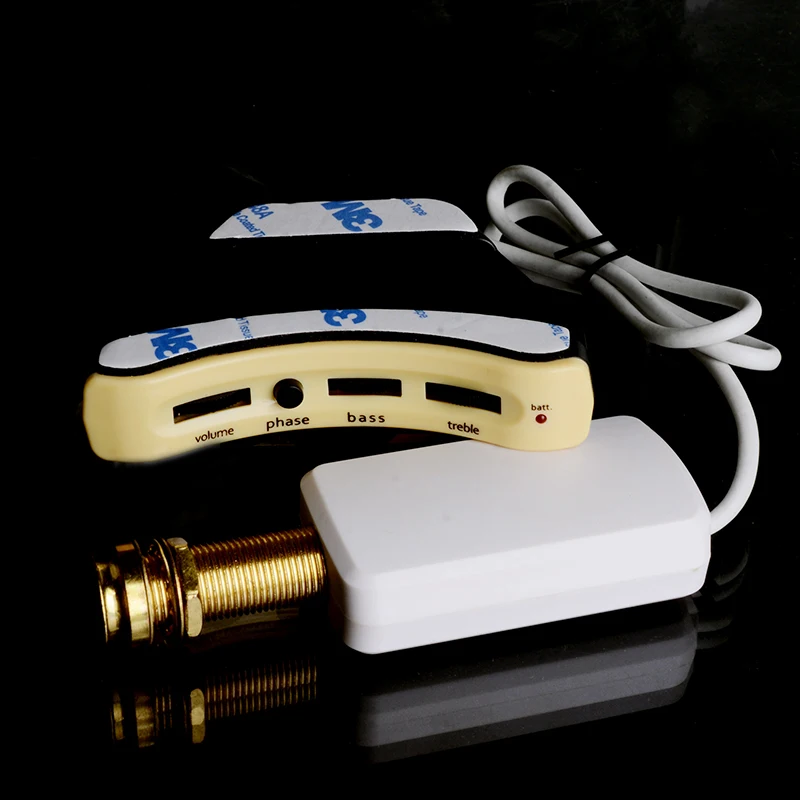 Guitar Sound Hole Pickup Piezo A-TUR Guitarra Soundhole White Pickup Microphone Equalizer Piezo Pickup for Acoustic Guitar
Guitar Sound Hole Pickup Piezo A-TUR Guitarra Soundhole White Pickup Microphone Equalizer Piezo Pickup for Acoustic Guitar