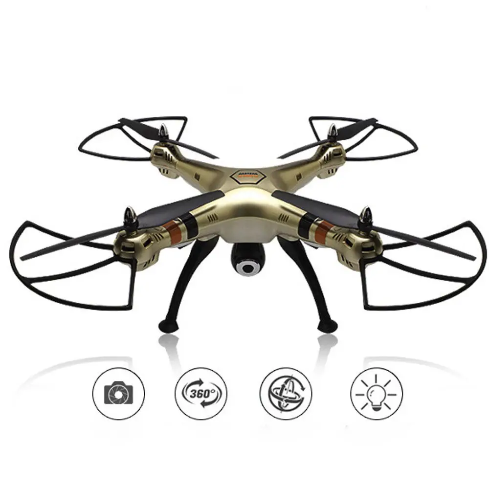 Новейший большой Радиоуправляемый Дрон X8HW Wi-Fi FPV с HD-камерой 1 МП 2 4G 4CH 6-осевой