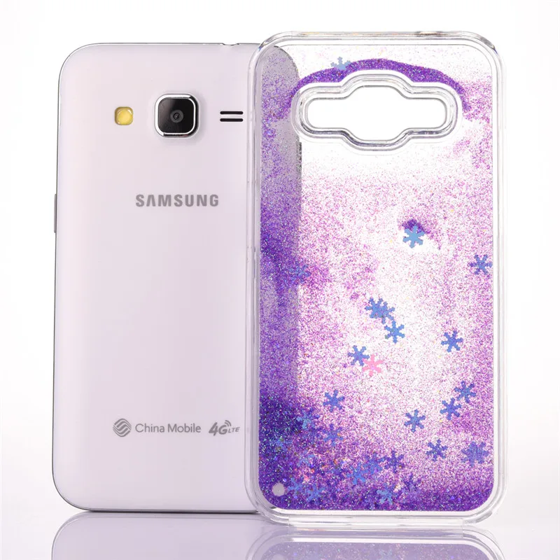 Блестящий чехол для Samsung Galaxy J510 J710 A510 A710 Core Prime G360 Note 5 прозрачный из