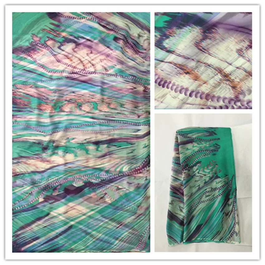 140cm Thin 100%Pure Natural Mulberry Silk Chiffon Digital Printed Blue Fabric Material Textile Sew Women Dress Scarf Cloth DS36
140cm Thin 100%Pure Natural Mulberry Silk Chiffon Digital Printed Blue Fabric Material Textile Sew Women Dress Scarf Cloth DS36