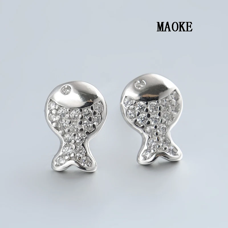 Promotions Fashion Cute Fish Inlaid Zircon Earrings S925 Sterling SV Simple Fashion Jewelry for Women's Fashion Gifts
Promotions Fashion Cute Fish Inlaid Zircon Earrings S925 Sterling SV Simple Fashion Jewelry for Women's Fashion Gifts