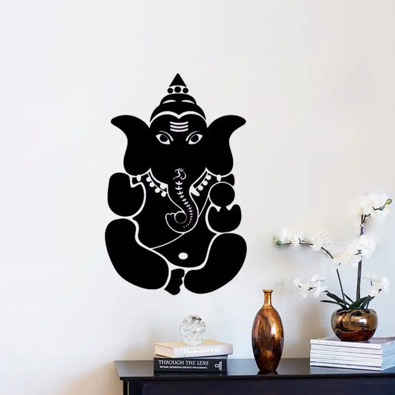 Виниловые настенные наклейки на стену Ganesha Hindu God Декор для дома гостиной с