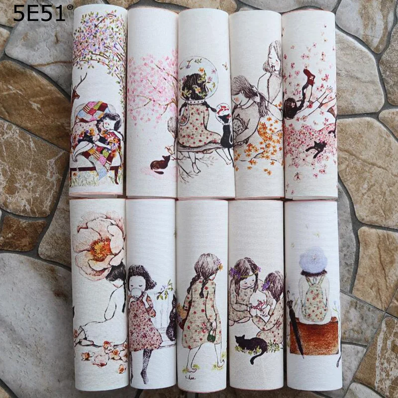 Handmade cloth DIY cotton canvas fabric / positioning cloth hand dyed patchwork cloth digital printing Korean cat girls
Handmade cloth DIY cotton canvas fabric / positioning cloth hand dyed patchwork cloth digital printing Korean cat girls