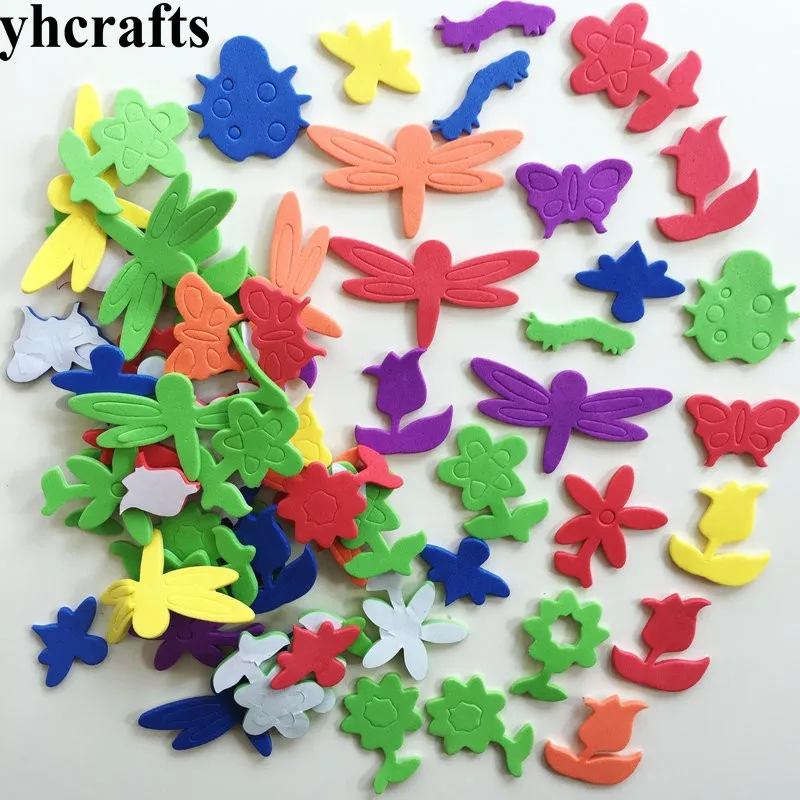 1bag/LOT,Ladybug dragfly insect flower foam stickers Early learning educational crafts diy toys Creative activity items
1bag/LOT,Ladybug dragfly insect flower foam stickers Early learning educational crafts diy toys Creative activity items
