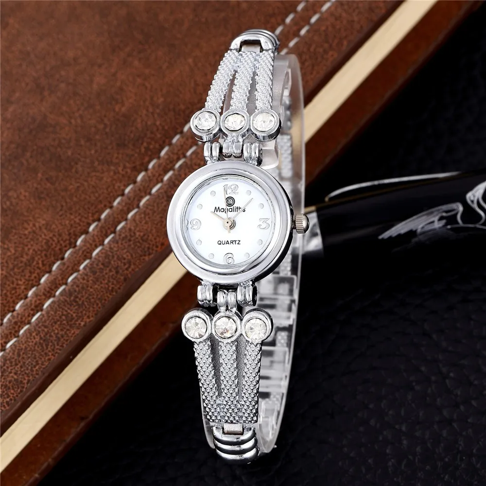 

Роскошные Брендовые женские золотые часы модные элегантные женские наручные часы браслет Saats полностью стальные Аналоговые кварцевые часы