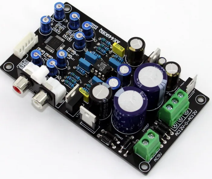 Original AK4490EQ II2S DAC decoder board / support 32BIT 768K Decoder / Op amp AD827, LT1963-3.3
Original AK4490EQ II2S DAC decoder board / support 32BIT 768K Decoder / Op amp AD827, LT1963-3.3