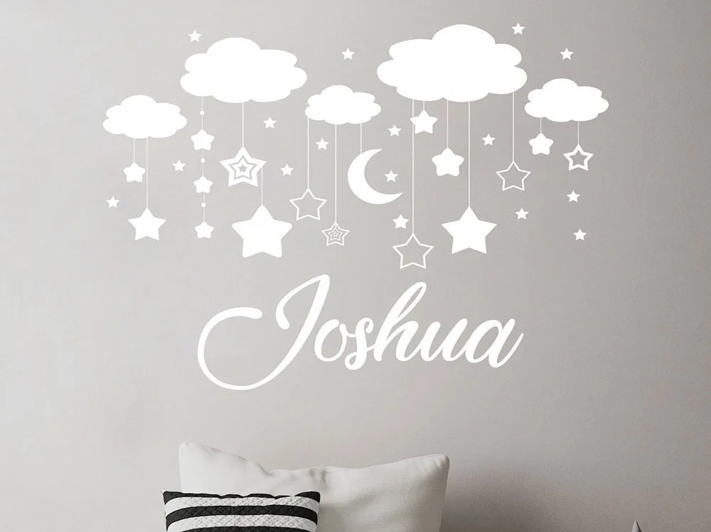 Personalized Name Wall Decal Boy Clouds Nursery Decals Vinyl Stickers Moon Star Wall Decor Name Decal Clouds Wall Art D234
Personalized Name Wall Decal Boy Clouds Nursery Decals Vinyl Stickers Moon Star Wall Decor Name Decal Clouds Wall Art D234
