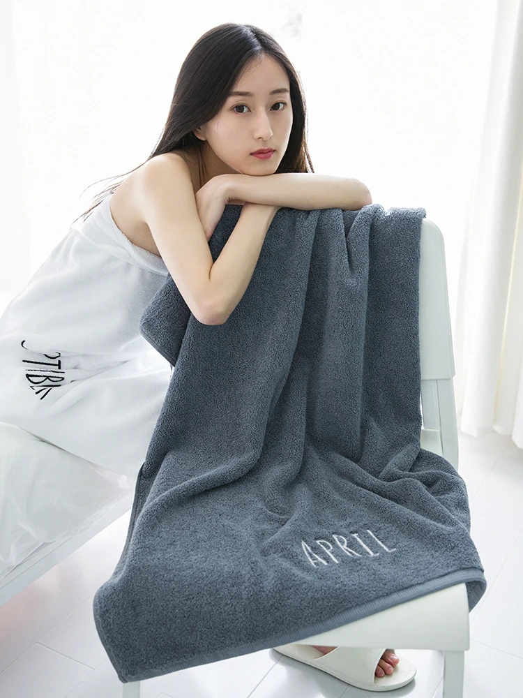 White Bath Towel Pure Cotton Adults Soft Super Absorbent Men Quick Drying Sexy Cotton Full Size Korean Towel custom logo 75*140
White Bath Towel Pure Cotton Adults Soft Super Absorbent Men Quick Drying Sexy Cotton Full Size Korean Towel custom logo 75*140