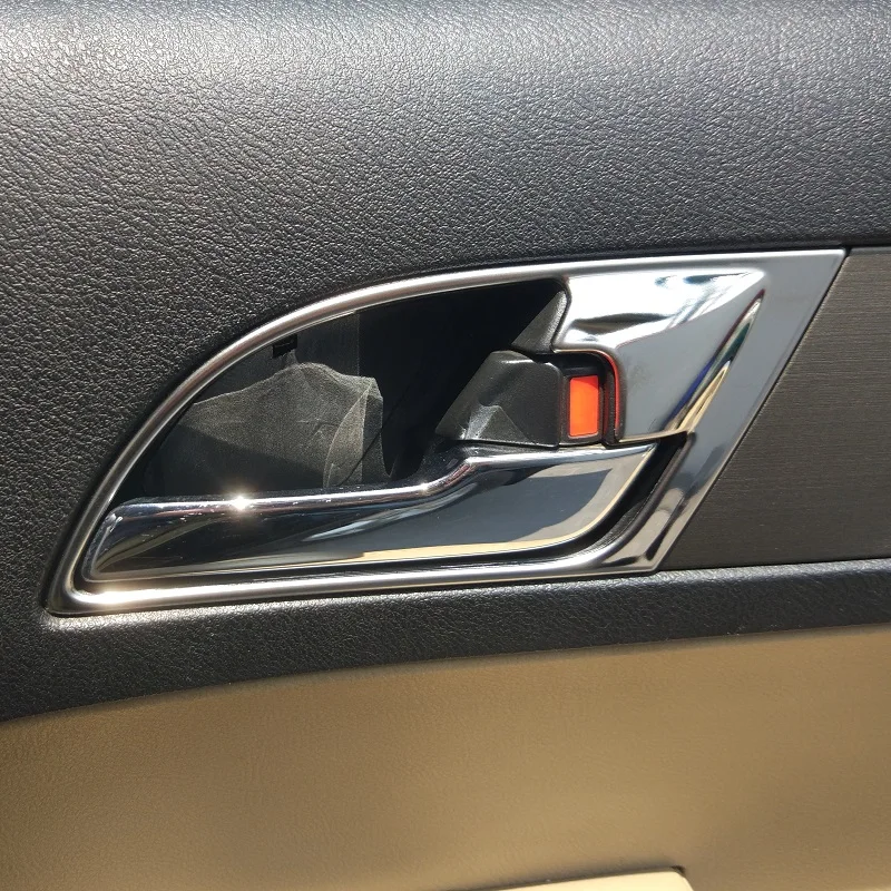 Внутренняя крышка ручки двери из нержавеющей стали рамка для Honda CRV CR V 3rd generation 2007