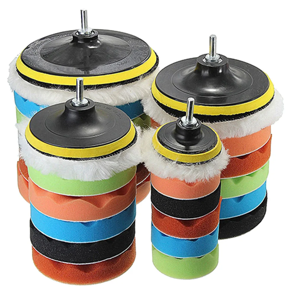 7/6/5/4/3 inch 8pcs Remove Moderate For Both Rotary Car Sponge Polishing Pad Set Buffing Waxing Pad For Car Cleaning Tools
7/6/5/4/3 inch 8pcs Remove Moderate For Both Rotary Car Sponge Polishing Pad Set Buffing Waxing Pad For Car Cleaning Tools