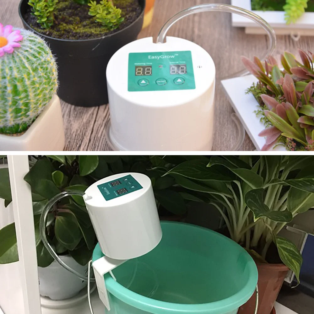 Intelligent Garden Automatic Watering Device Succulents Plant Drip Irrigation Tool Water Pump Timer with System Controller Drip
Intelligent Garden Automatic Watering Device Succulents Plant Drip Irrigation Tool Water Pump Timer with System Controller Drip