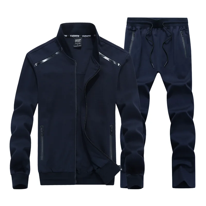 Men New Fashion Autumn Winter Male Sporting Suit Set Jacket+Pant Sweatsuit Two Piece Set Tracksuits For Men Clothes Plus Size
Men New Fashion Autumn Winter Male Sporting Suit Set Jacket+Pant Sweatsuit Two Piece Set Tracksuits For Men Clothes Plus Size