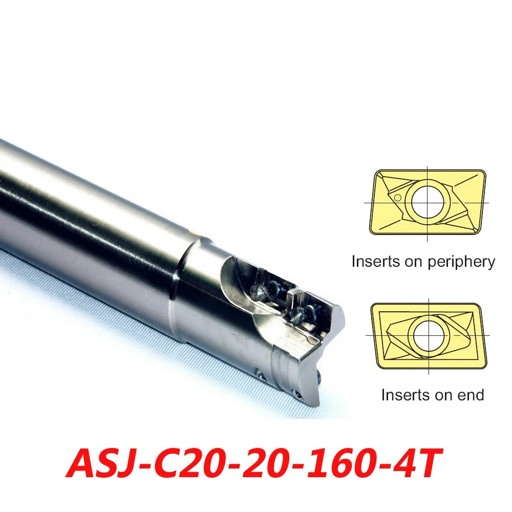ASJ-C20-20-160 Сменное Сверление И фреза для ADMT1003..L + ACMT1003..R карбидная вставка
ASJ-C20-20-160 Сменное Сверление И фреза для ADMT1003..L + ACMT1003..R карбидная вставка