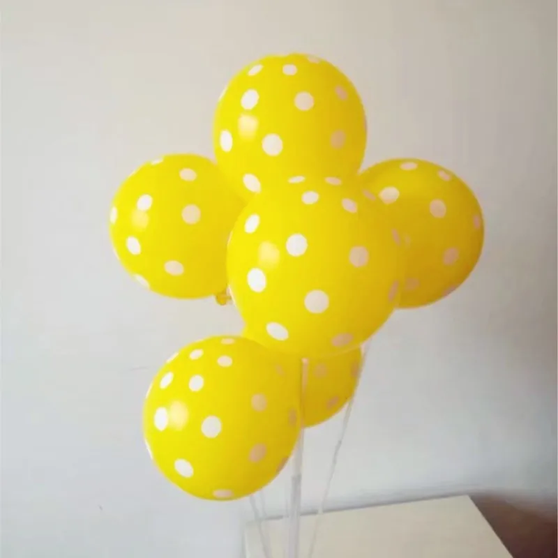 Yellow wave point ballon 30pcs/lot12 inch latex balloons birthday party decorations kids baloons wedding anniversary supplies
Yellow wave point ballon 30pcs/lot12 inch latex balloons birthday party decorations kids baloons wedding anniversary supplies