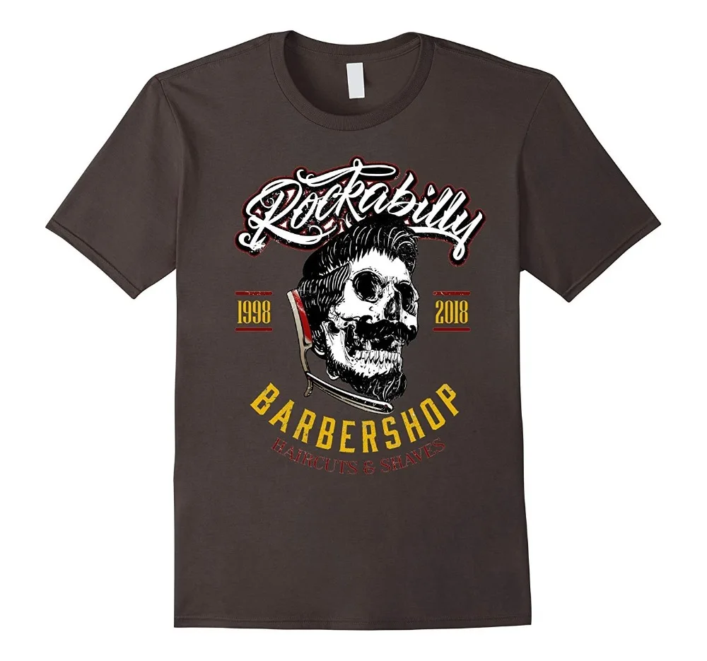 Rockabilly Barbershop for Male Short Sleeves 100% Cotton Classic Sleeveless T Shirts
Rockabilly Barbershop for Male Short Sleeves 100% Cotton Classic Sleeveless T Shirts
