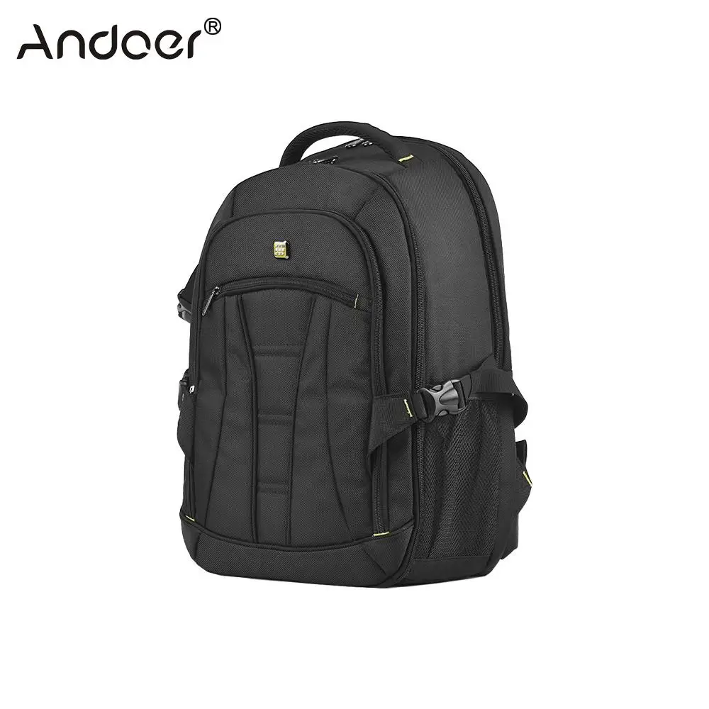 Фото Andoer профессиональный рюкзак для DSLR камеры большой емкости водонепроницаемый