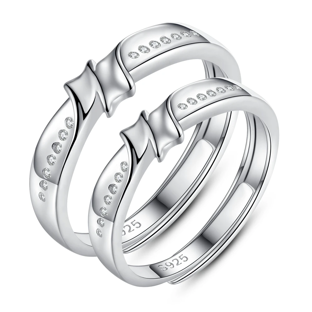 sterling-silver-jewelry Anniversary Ring Pure Sterling Silver 925 Jewelry AAA Cubic Zirconia Couple Rings For Women / Men GTL044
sterling-silver-jewelry Anniversary Ring Pure Sterling Silver 925 Jewelry AAA Cubic Zirconia Couple Rings For Women / Men GTL044