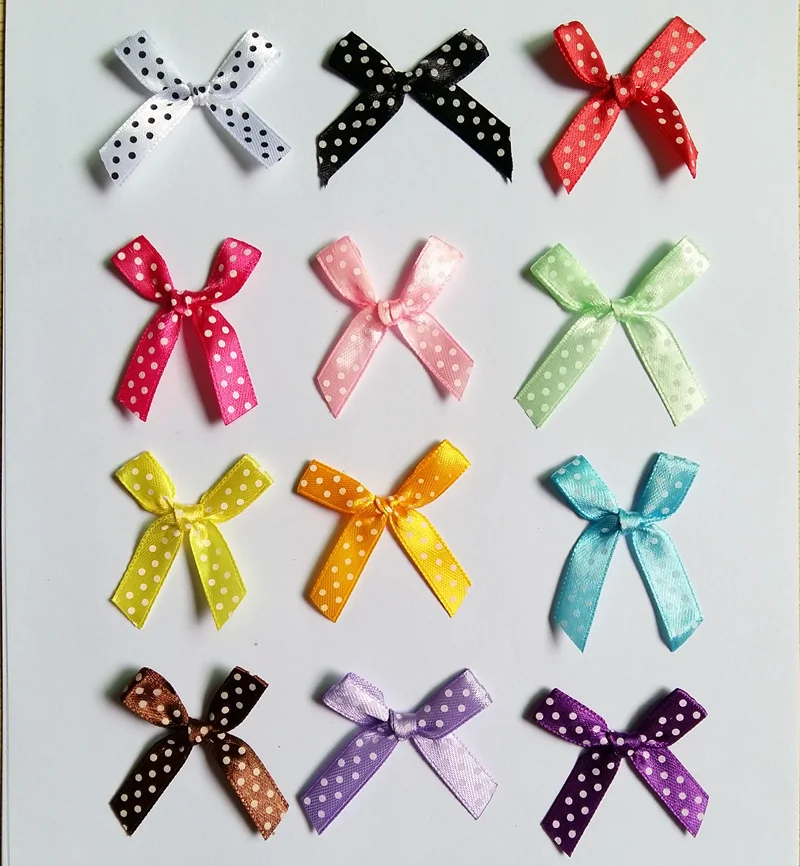 200pcs Handmade DIY Pre Tied Printing little Satin Ribbon Gift Package Bow Wedding Scrapbooking Embellishment Crafts Accessory
200pcs Handmade DIY Pre Tied Printing little Satin Ribbon Gift Package Bow Wedding Scrapbooking Embellishment Crafts Accessory