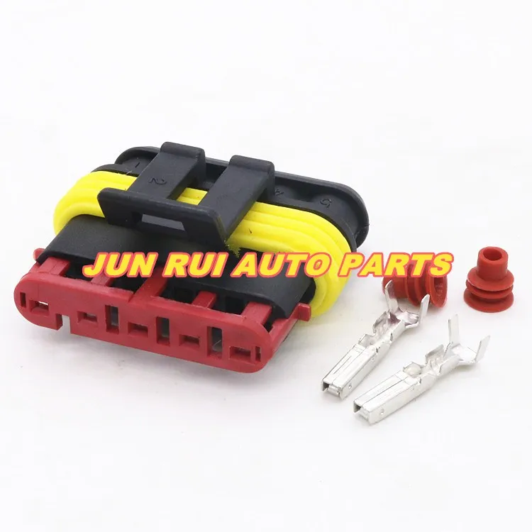 10PCS/lot 5 Pin/Way Female Male Waterproof Electrical Automotive Connector Hernia Lamp HID Plug Housing 282107-1 282089-1
10PCS/lot 5 Pin/Way Female Male Waterproof Electrical Automotive Connector Hernia Lamp HID Plug Housing 282107-1 282089-1