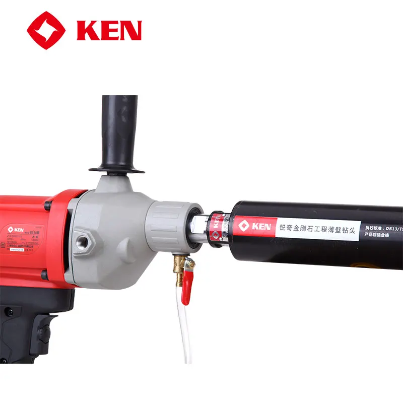 KEN water rig 6110B hand held drilling machine high power air conditioning concrete drill hole drill. | Инструменты