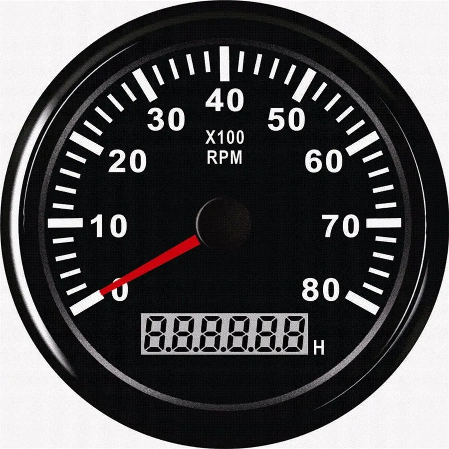 DC 12V Universal 85MM Motorcycle Tachometer Meter Red LED Backlight 0-8000 RPM Instrument
DC 12V Universal 85MM Motorcycle Tachometer Meter Red LED Backlight 0-8000 RPM Instrument