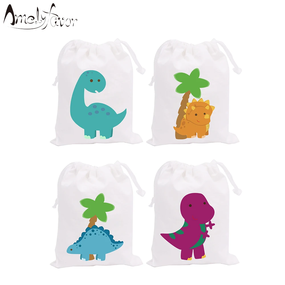 Dinosaur Party Favor Bags Tiny Dinosaur Candy Bags Animals Theme Birthday Gift Bags Kids Birthday Party Supplies 4PCS
Dinosaur Party Favor Bags Tiny Dinosaur Candy Bags Animals Theme Birthday Gift Bags Kids Birthday Party Supplies 4PCS