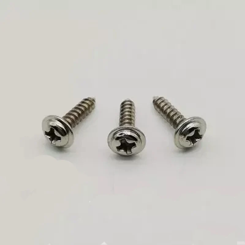 20pcs M3.5 Nickel plating Round head Phillips screw pad Self-tapping screws Big heads tapping bolt 6mm-20mm Length
20pcs M3.5 Nickel plating Round head Phillips screw pad Self-tapping screws Big heads tapping bolt 6mm-20mm Length