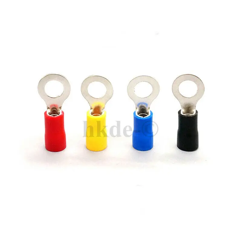 10/50/100Pcs Copper Crimp Ring Cable Lugs Connector Cable/Wire Terminals insulated terminal Cable Wire Black Color
10/50/100Pcs Copper Crimp Ring Cable Lugs Connector Cable/Wire Terminals insulated terminal Cable Wire Black Color