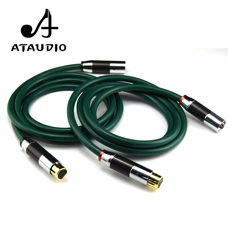 ATAUDIO One Pair FA-220 Hifi XLR Cable High Quality OCC 2 XLR Male to Female Audio Cable
ATAUDIO One Pair FA-220 Hifi XLR Cable High Quality OCC 2 XLR Male to Female Audio Cable
