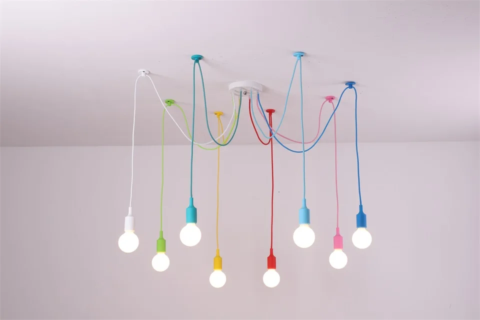 OYGROUP 4/6 Lights Adjustable DIY Country Industrial Warehouse Vintage Spider Ceiling Lamps Lamp for Home Decoration Living Room
OYGROUP 4/6 Lights Adjustable DIY Country Industrial Warehouse Vintage Spider Ceiling Lamps Lamp for Home Decoration Living Room