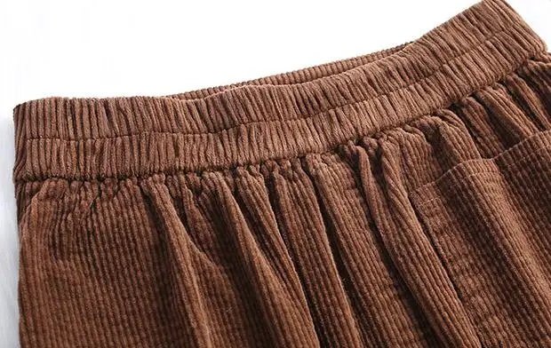 Fall Winter Casual Women Elastic High Waisted Placket Buttons Black Brown Corduroy Skirt , Spring Female Woman Slim 4xl Skirts
Fall Winter Casual Women Elastic High Waisted Placket Buttons Black Brown Corduroy Skirt , Spring Female Woman Slim 4xl Skirts