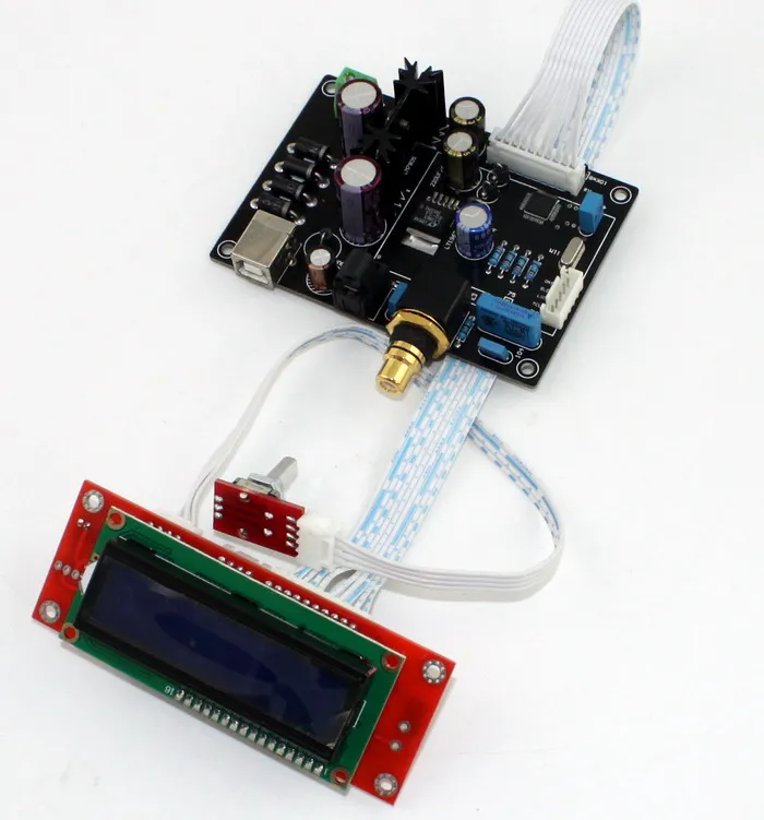 AK4118 USB / Fiber / Coaxial / Receiver Board I2S Output LT1963EQ-3.3 ((Need additional sub-card))
AK4118 USB / Fiber / Coaxial / Receiver Board I2S Output LT1963EQ-3.3 ((Need additional sub-card))